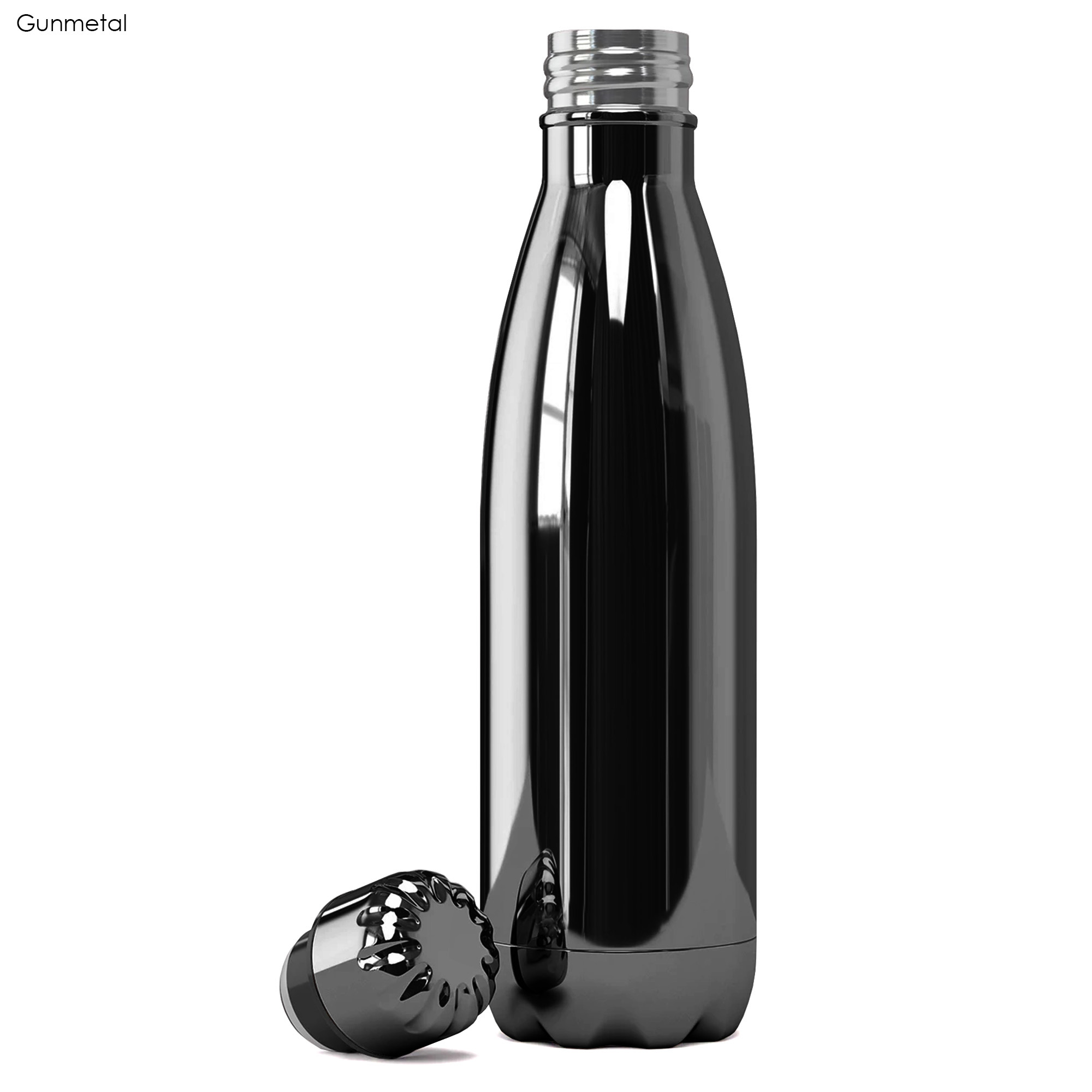 Bulk Custom Made Gun Metal Komo Precious Metal Drink Bottle Online In Perth Australia