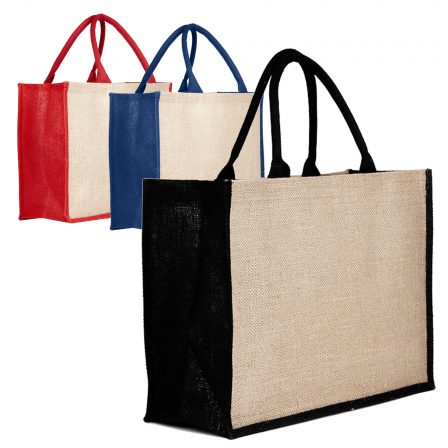 Buy Bulk Custom Printed Jute Bag Coloured Online Perth, Australia