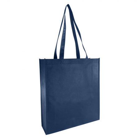 Bulk Promotional Non Woven Large Gusset Navy Blue Color Bag Online In Perth Australia