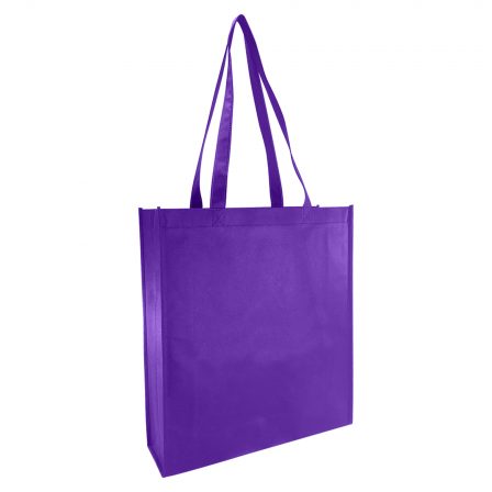 Bulk Promotional Non Woven Large Gusset Violet Alone Color Bag Online In Perth Australia