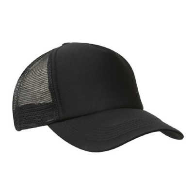 Bulk Promotional Truckers Mesh Cap Black Online In Perth Australia