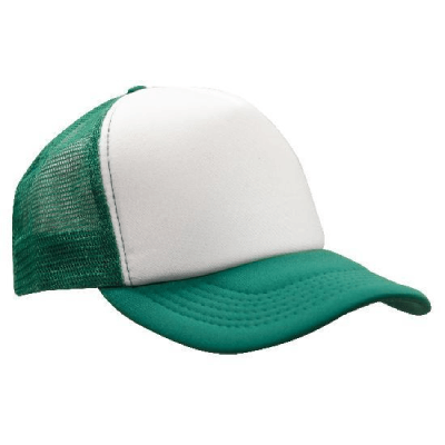 Bulk Promotional Truckers Mesh Cap Sky White Emerald Online In Perth Australia