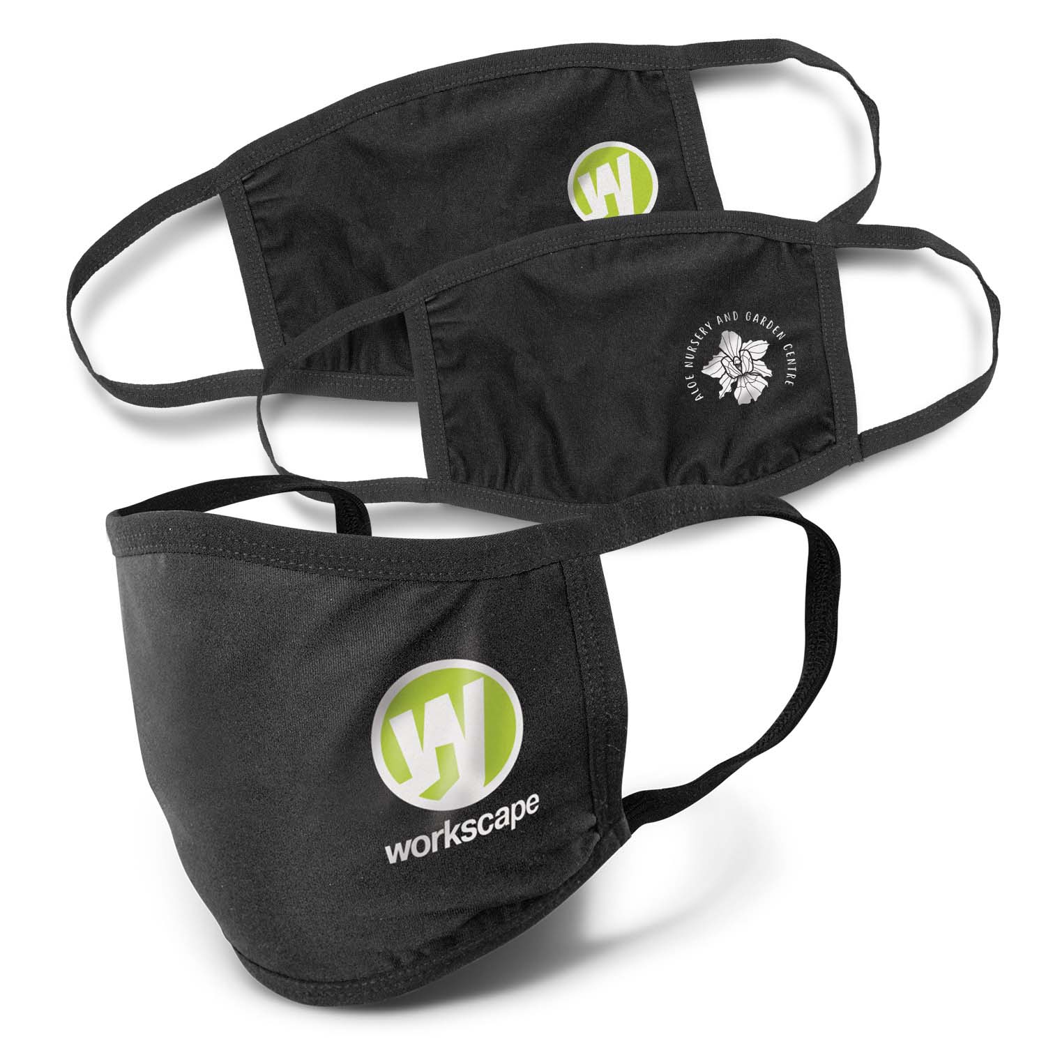 Custom Branded Reusable 3-Ply Cotton Face Mask Online Australia