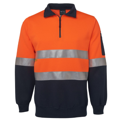 Apparels HI VIS Tradewear ZIP FLEECY SWEAT in Australia