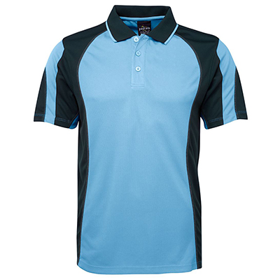 Promotional Corparate Custom Printed Apparels Polos Adults Kids PODIUM SPLICED POLO - 7PSL Perth Australia
