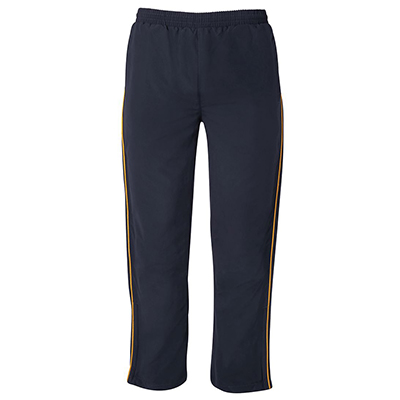 Promotional Corparate Custom Printed Apparels Sportswear PANTS Warm Up Zip Pants - 7WUZP Perth Australia
