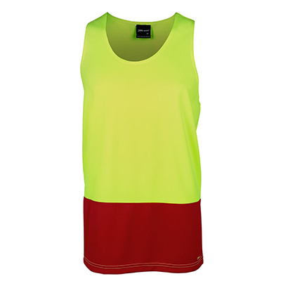Apparels HI VIS Tradewear SINGLETS Adults Ladies 6HTS Perth Australia