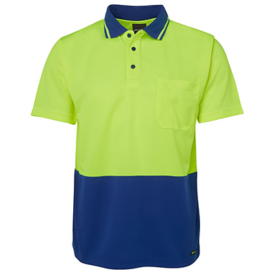 Apparels HI VIS Tradewear POLOS Adults HV 4602.1 NON CUFF TRAD POLO - 6HVNC Perth Australia