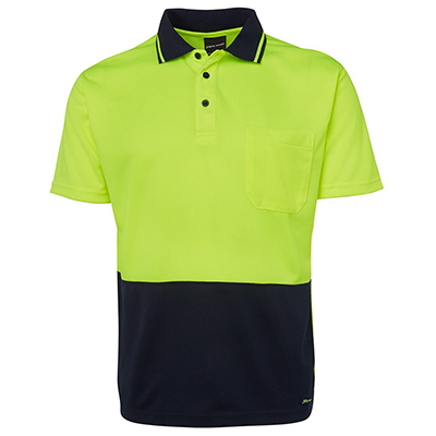 Apparels HI VIS Tradewear POLOS Adults HV 4602.1 NON CUFF TRAD POLO - 6HVNC Perth Australia