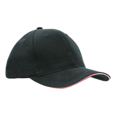 Bags Headwears Brushed Cotton Caps Brushed Heavy Cotton with Double Sandwich - 4212 Perth Australia