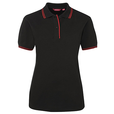 Promotional Corparate Custom Printed Apparels Polos Ladies LADIES CONTRAST POLO - 2LCP Perth Australia