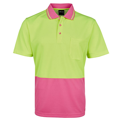 Apparels HI VIS Tradewear POLOS Adults HV 4602.1 NON CUFF TRAD POLO - 6HVNC Perth Australia