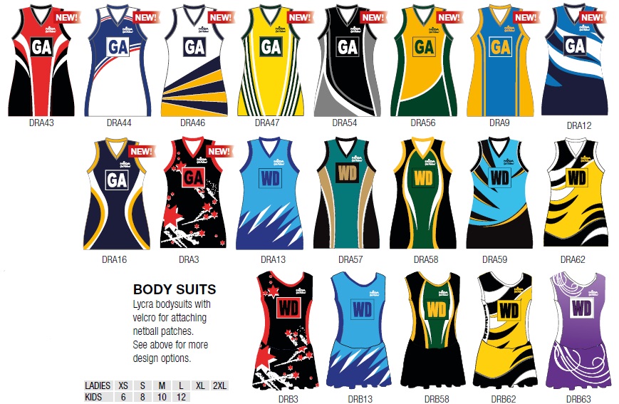 Buy Online Netball Uniforms in Australia