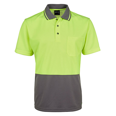 Apparels HI VIS Tradewear POLOS Adults HV 4602.1 NON CUFF TRAD POLO - 6HVNC Perth Australia