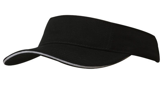 Custom Brushed Heavy Cotton Visor in Australia