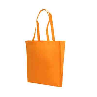 Buy Orange Non Woven Tote Bag V Gusset Online in Perth