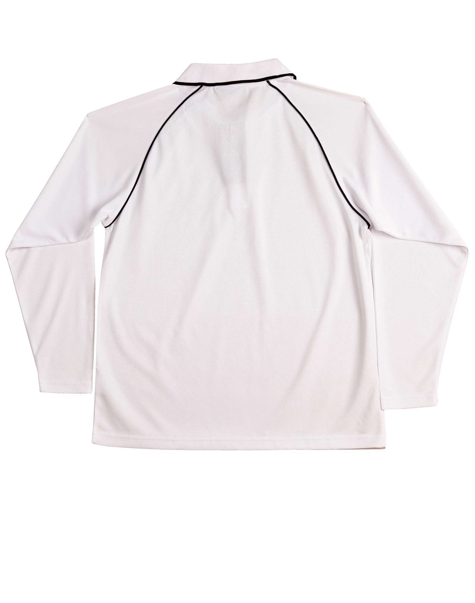 Champion Plus men's (White, Navy) back side Custom Design Polo Shirts Australia