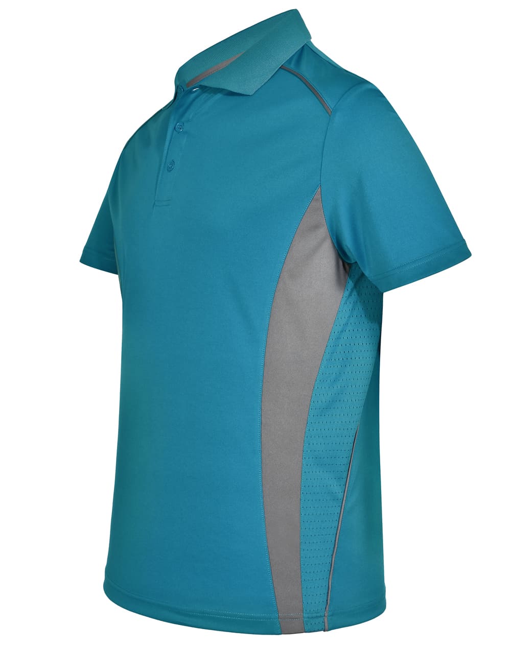 Custom (Royal White) Pursuit Contrast Polo Shirt Mens Polyester Online Perth Australia