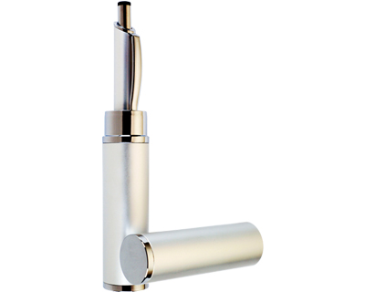 Custom Aluminum Pen Tube Silver in Perth