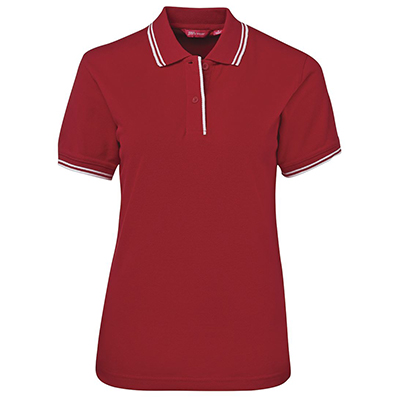 Promotional Corparate Custom Printed Apparels Polos Ladies LADIES CONTRAST POLO - 2LCP Perth Australia