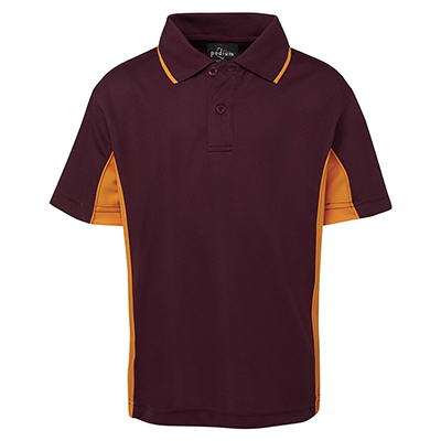 Promotional Corparate Custom Printed Apparels Polos Kids Kids Contrast Polo - 7PP3 Perth Australia