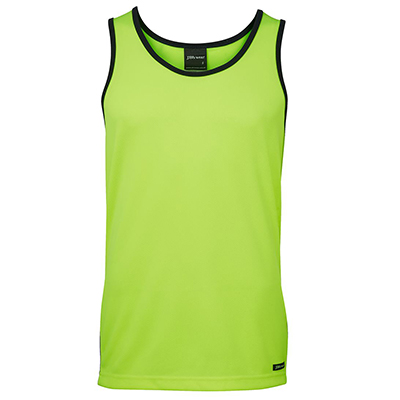 Apparels HI VIS Tradewear SINGLETS Adults HI VIS 4602.1 CONTRAST SINGLET - 6HCS4 Perth Australia