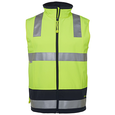 Apparels HI VIS Tradewear JACKETS-VESTS ADULTS 6D4LK HV 4602.1 (D+N) LAYER/SOFTSHELL VEST Perth Australia