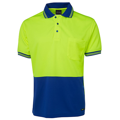 Apparels HI VIS Tradewear POLOS Adults HI VIS S/S TRADITIONAL POLO - 6HVPS Perth Australia