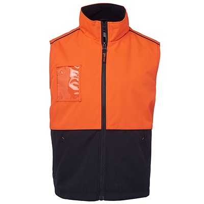 Promotional Corparate Custom Printed Apparels HI VIS Tradewear JACKETS-VESTS ADULTS HV A.T. VEST - 6HVAV Perth Australia