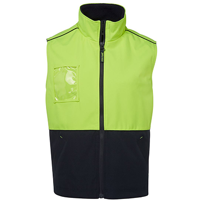 Promotional Corparate Custom Printed Apparels HI VIS Tradewear JACKETS-VESTS ADULTS HV A.T. VEST - 6HVAV Perth Australia