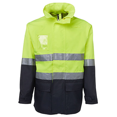 Apparels HI VIS Tradewear JACKETS-VESTS ADULTS Hi Vis (D+N) Long Line Jacket - 6DNLL Perth Australia