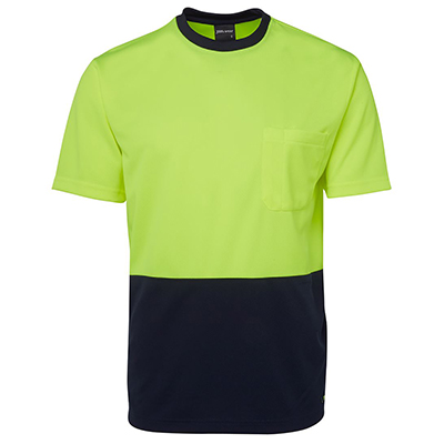 Promotional Corparate Custom Printed Apparels HI VIS Tradewear Tees HI VIS TRADITIONAL T-SHIRT - 6HVT Perth Australia