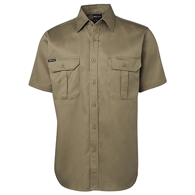 Apparels Traditional Workwear SHIRTS WW SHIRTS WORK SHIRT - 6WSS S/S 190G Perth Australia