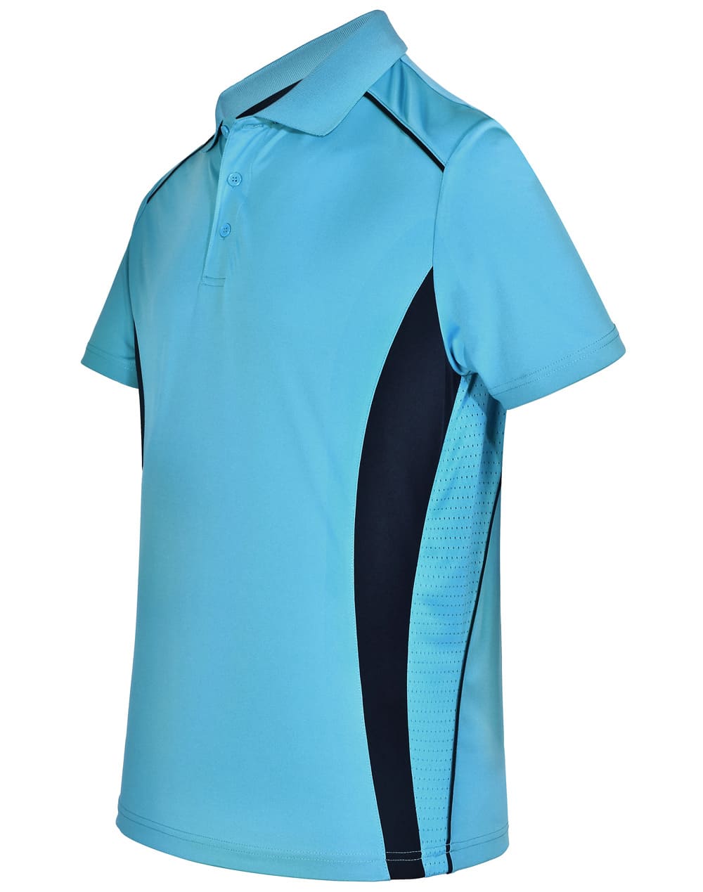 Custom (Navy White) Pursuit Contrast Polo Shirt Mens Polyester Online Perth Australia