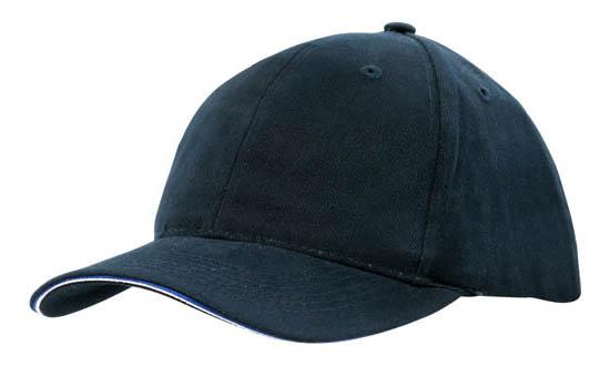 Bags Headwears Brushed Cotton Caps Brushed Heavy Cotton with Double Sandwich - 4212 Perth Australia