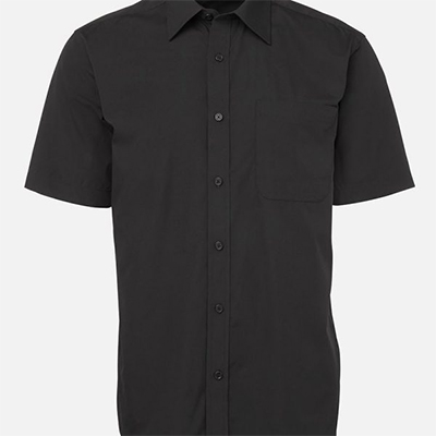 Custom Balck Poplin Shirts in Perth