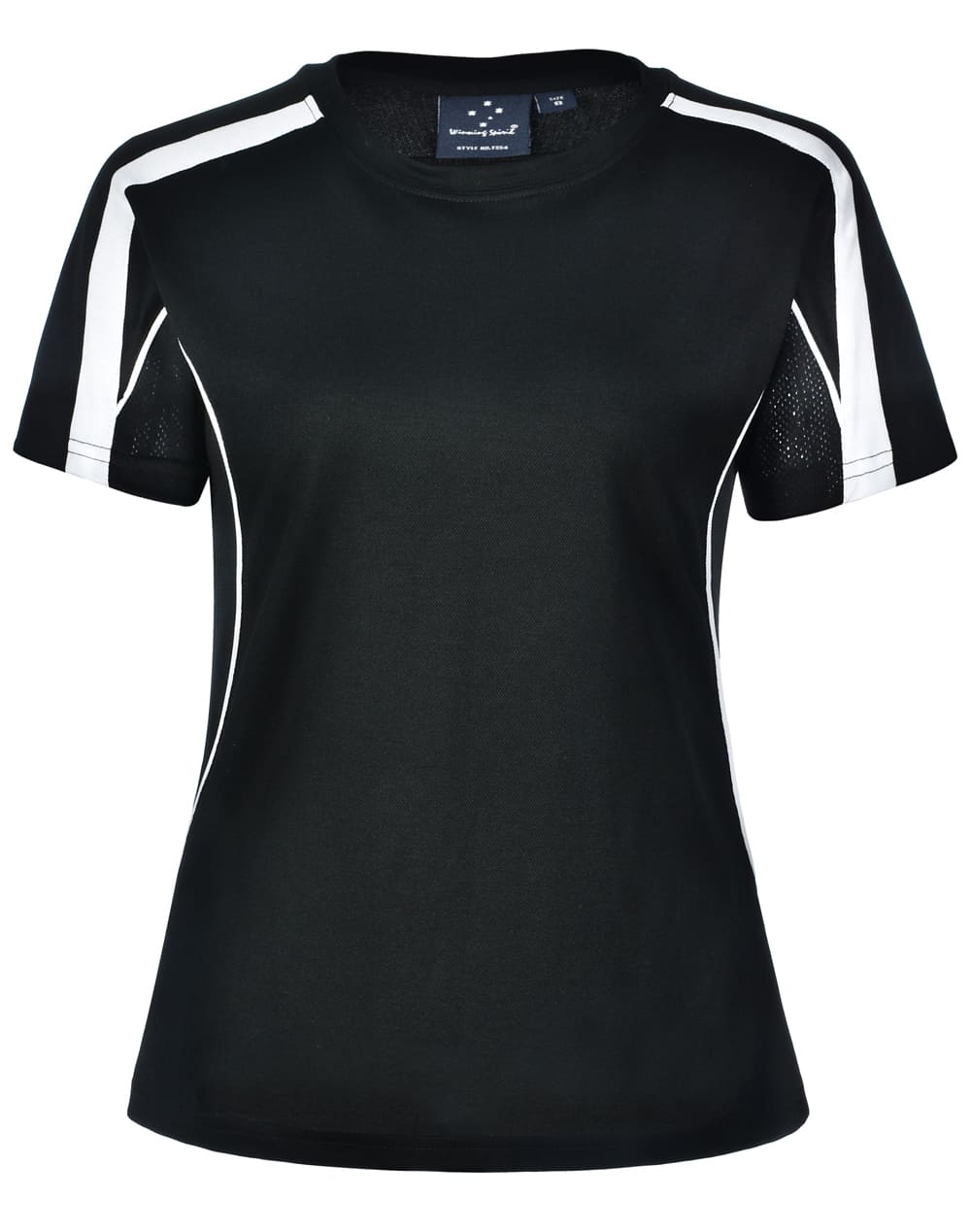 Custom (Navy White) Legend Ladies Short Sleeve Tee Shirts Online in Perth