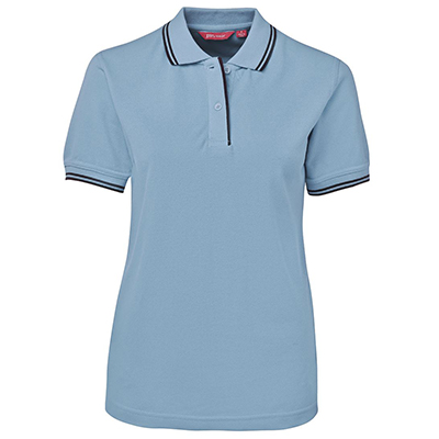 Promotional Corparate Custom Printed Apparels Polos Ladies LADIES CONTRAST POLO - 2LCP Perth Australia