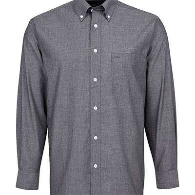 Custom Fine Chambray Shirt 4fc L/S in Perth