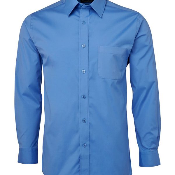 Printed Blue Urban L/S Poplin Shirts in Perth