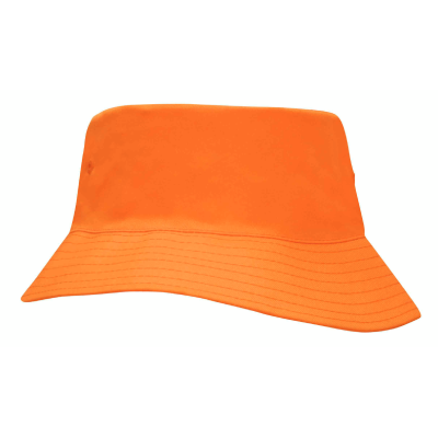 Breathable Poly Twill Childs Bucket Hat in Australia