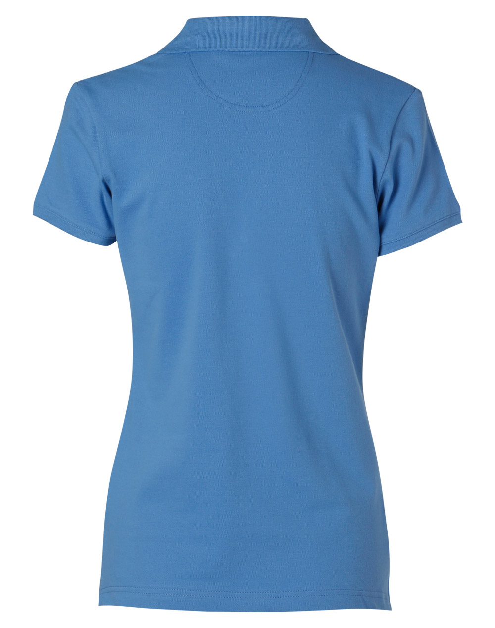 Custom Cotton (Azure Blue) Long Beach Ledies Polo Shirts Online Perth Australia