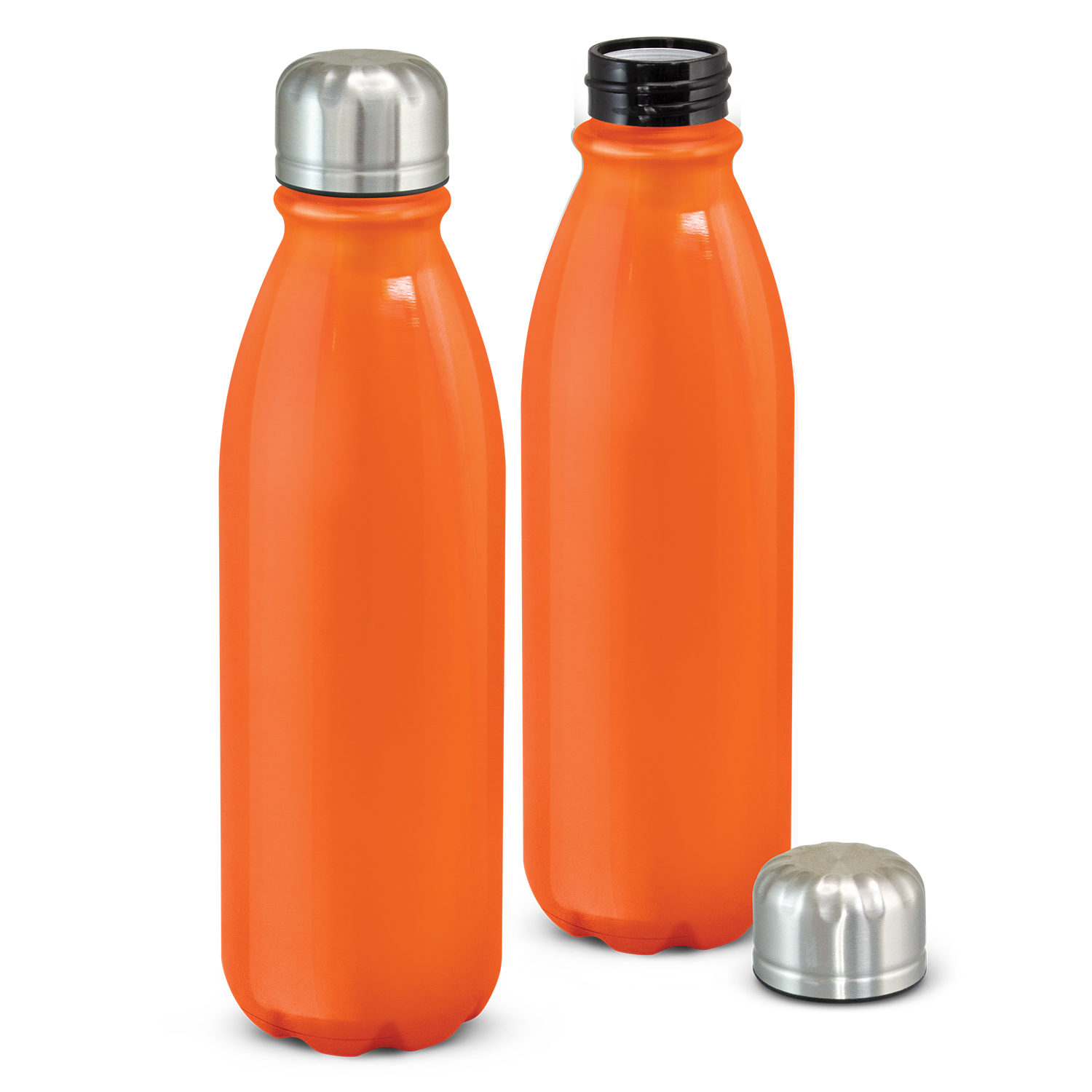 Custom Design Mirage Aluminium Orange Stainless Bottle Online In Perth Australia