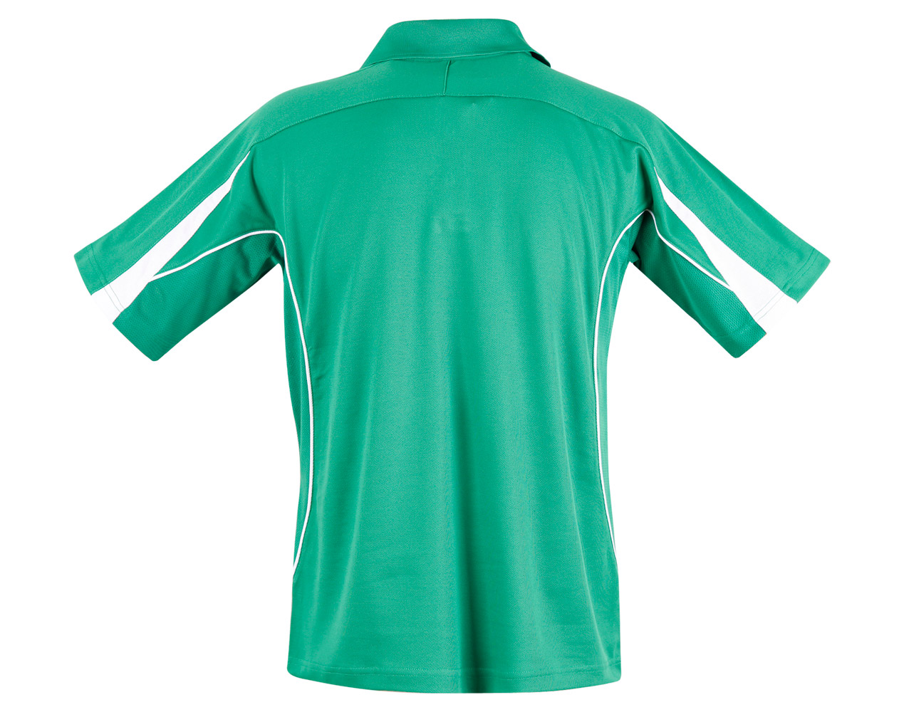 Custom (Emerald Green White) Legend Polo Shirts for Men Cotton Back Online Perth Australia