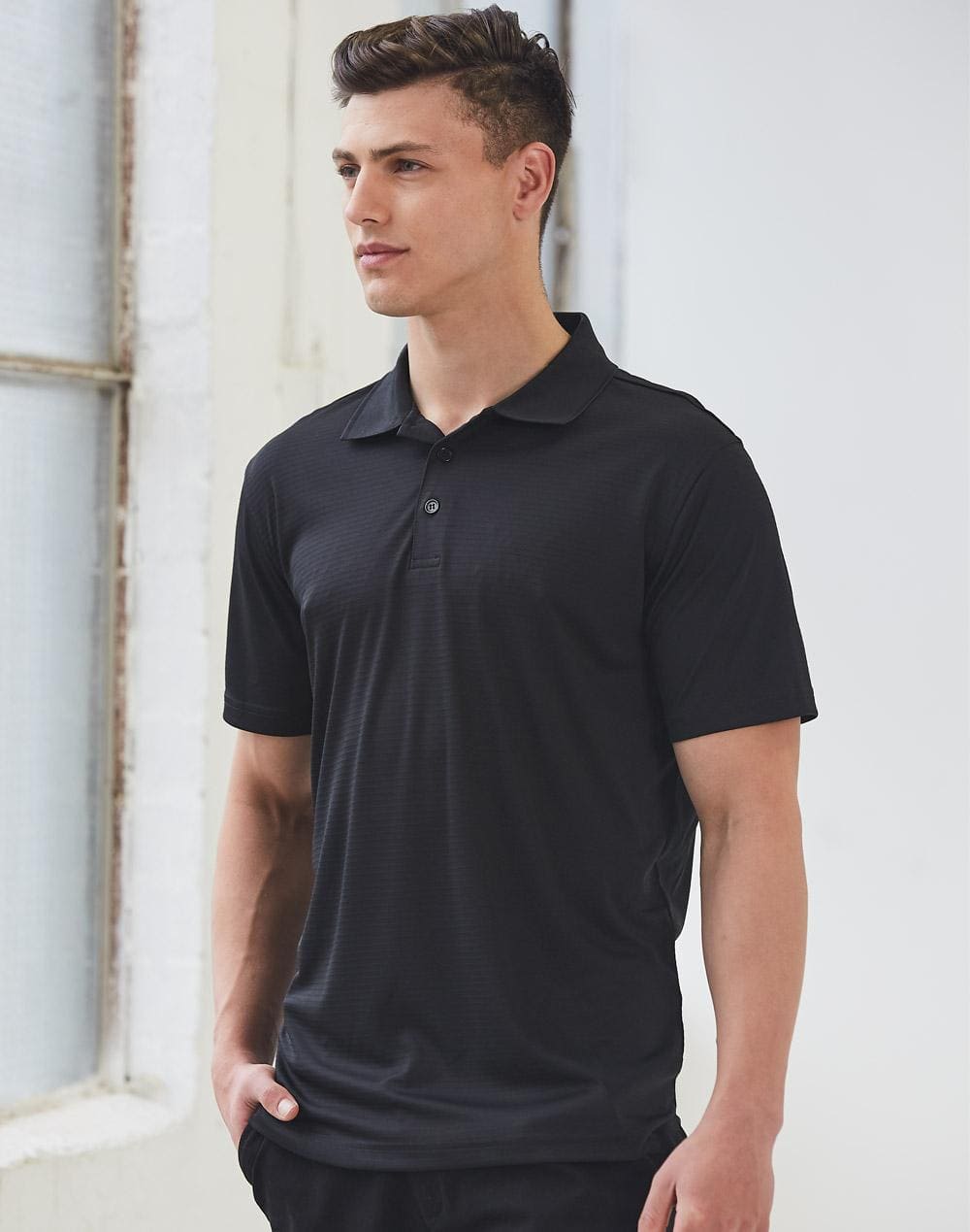 Custom Printed Icon Mens Polo Shirts Perth Australia