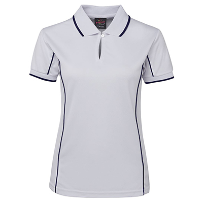 Promotional Corparate Custom Printed Apparels Polos Ladies PODIUM LADIES PIPING POLO - 7LPI Perth Australia