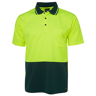 Apparels HI VIS Tradewear POLOS Adults HV 4602.1 NON CUFF TRAD POLO - 6HVNC Perth Australia