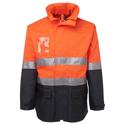 Apparels HI VIS Tradewear JACKETS-VESTS ADULTS Hi Vis (D+N) Long Line Jacket - 6DNLL Perth Australia