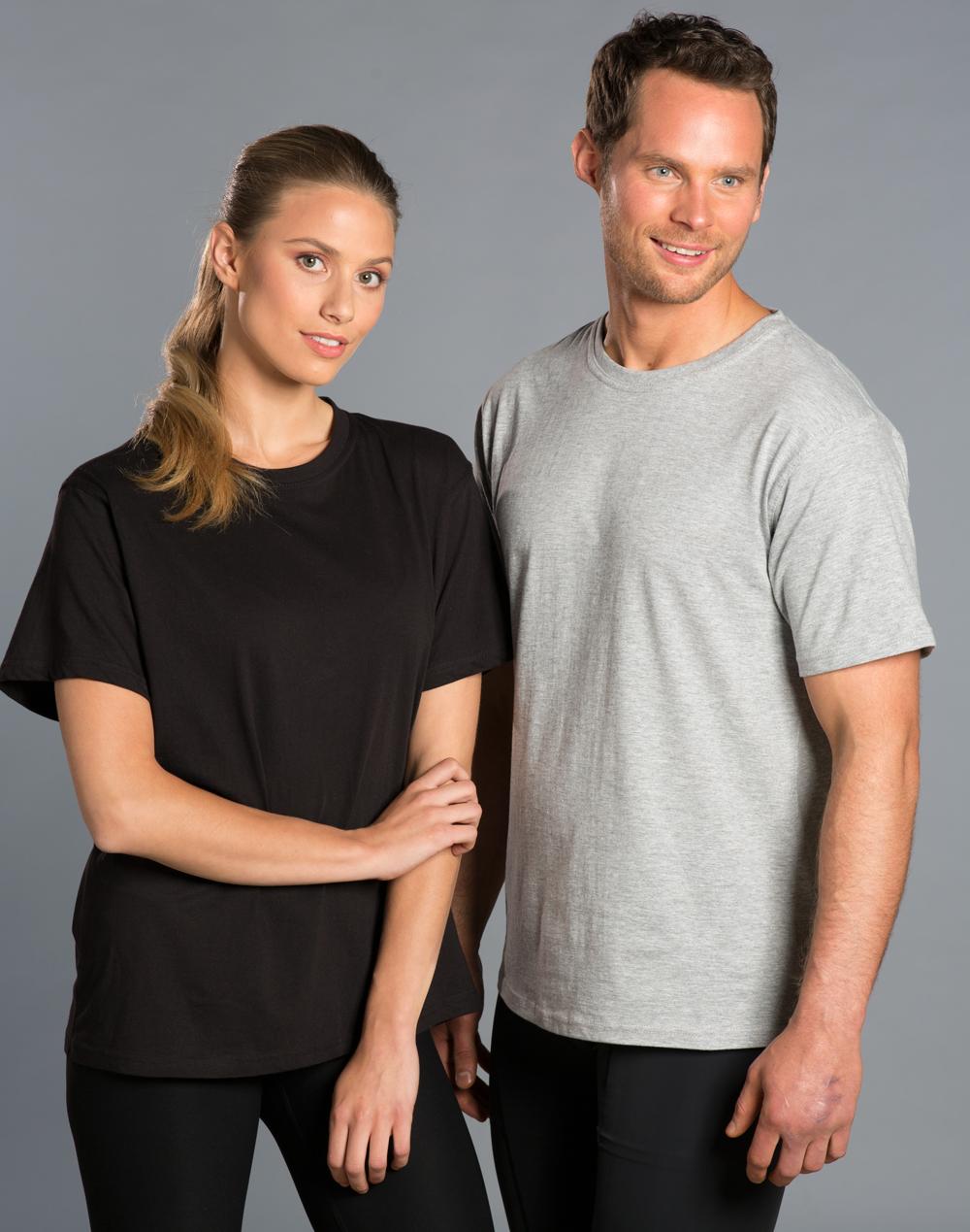 Custom Made Budget Unisex Crew Neck T-Shirts Mens Online Perth Australia