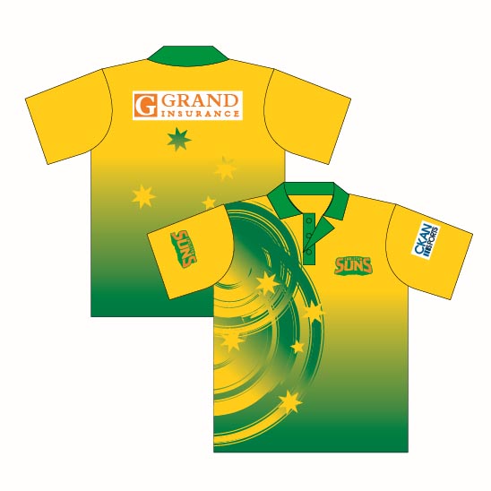 Custom cricket uniform top